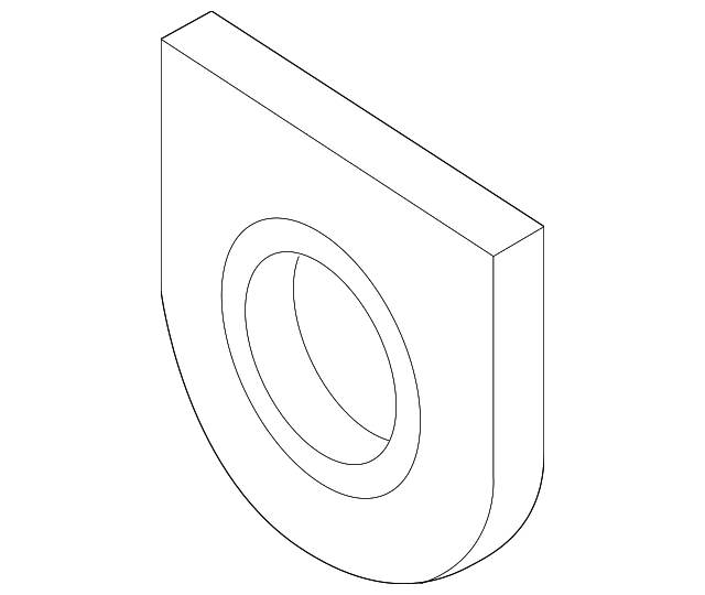Nissan Titan 2WD Drive Shaft Center Support Bearing – Part #37520‑7S200