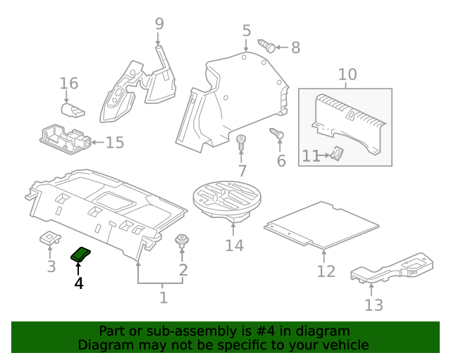 84501TBAA01ZA Cap, Emergency Trunk Release *NH900L* (Deep Black