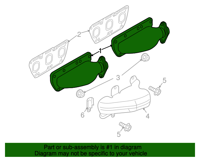 Exhaust Manifold 07C-253-017-F