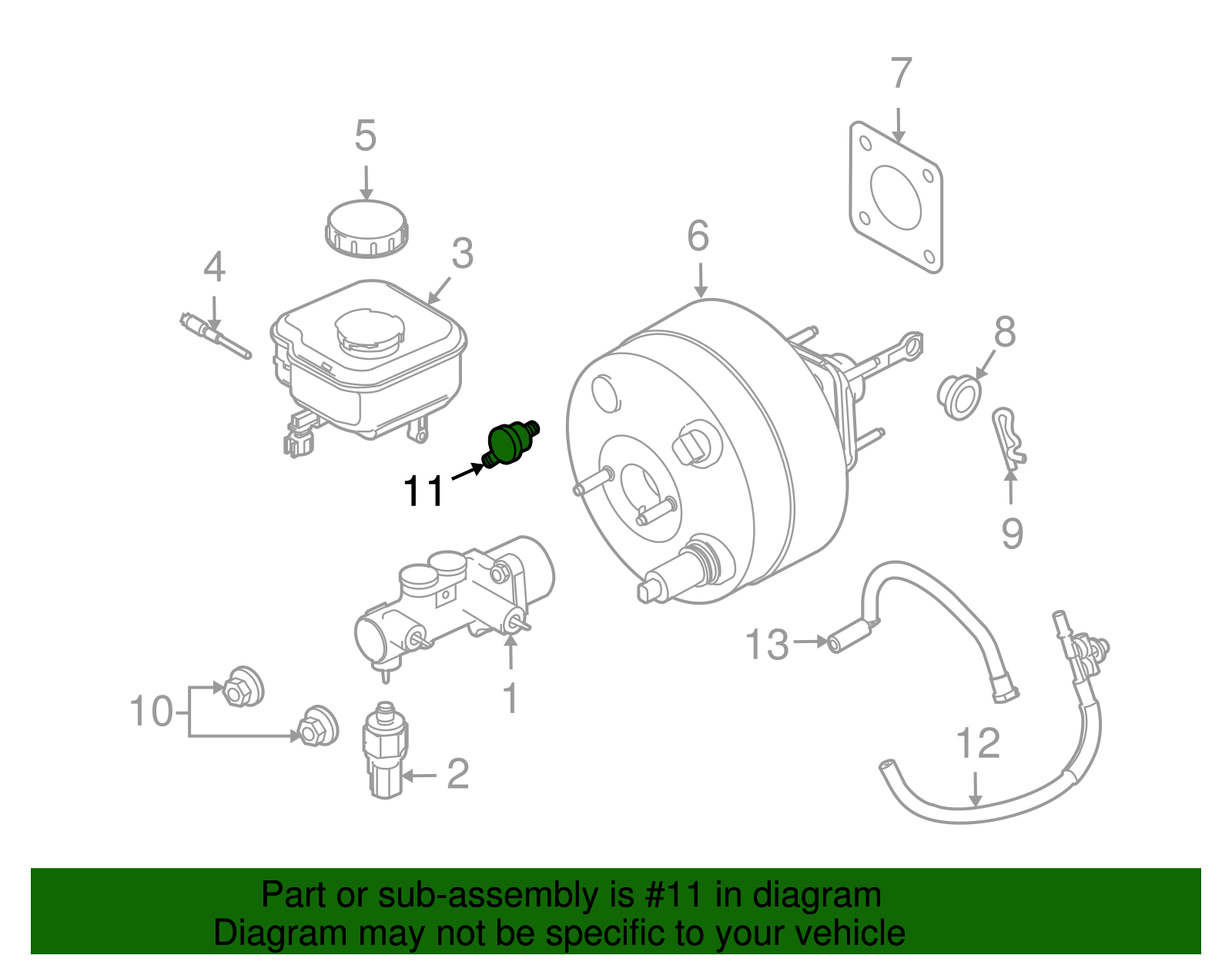 Valve - Ford (XW4Z-2365-AA)