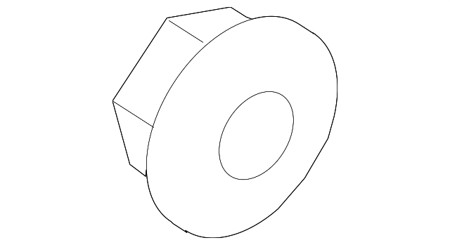 Front Engine Mount Nut - GM (90576769)