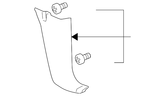 Cowl Trim - Buick (25785516)