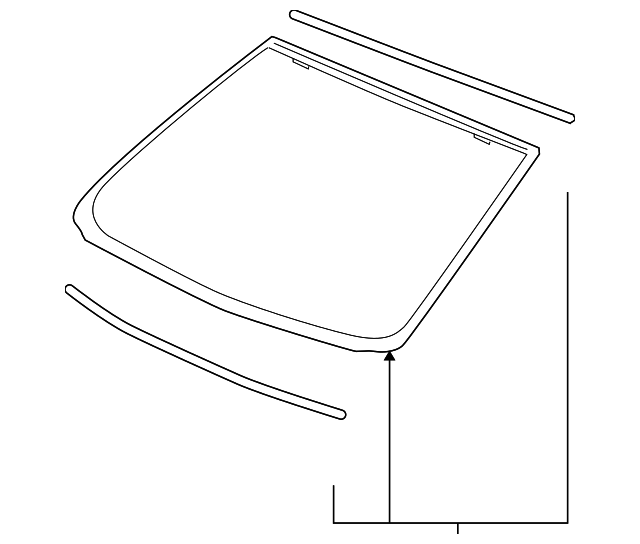 Windshield - GM (92208207)