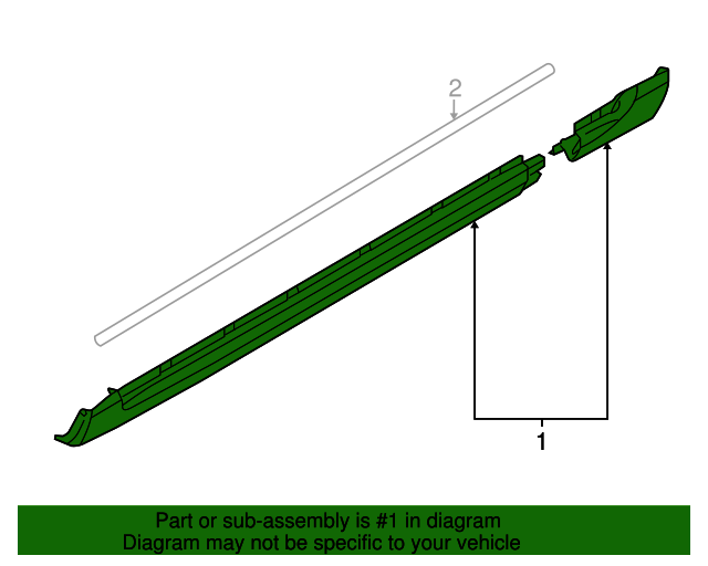20072016 Volvo S80 Rocker Molding 39873070 XportAuto