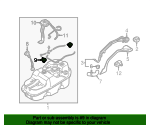 1997-2007 Mitsubishi Safety Valve MN120764 | Mitsubishi Parts Warehouse