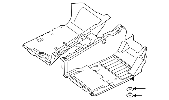 Rear Carpet - Volkswagen (7L6-863-367-EL-S56)