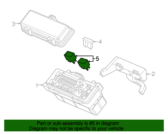 20172023 Honda A/C Clutch Relay 39794T5AJ01 OEM Parts Online