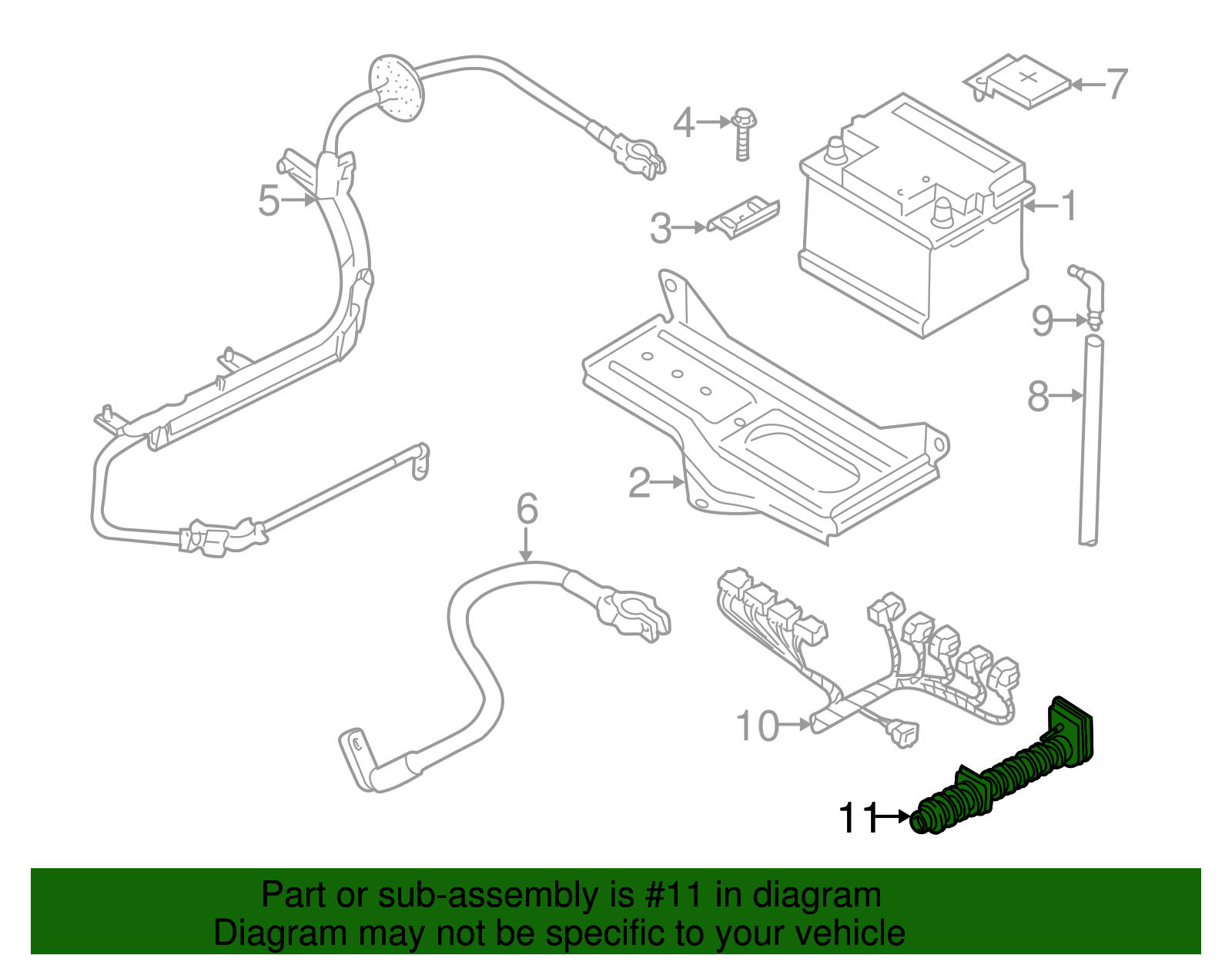 Engine Harness - Volkswagen (8D1971072HB)