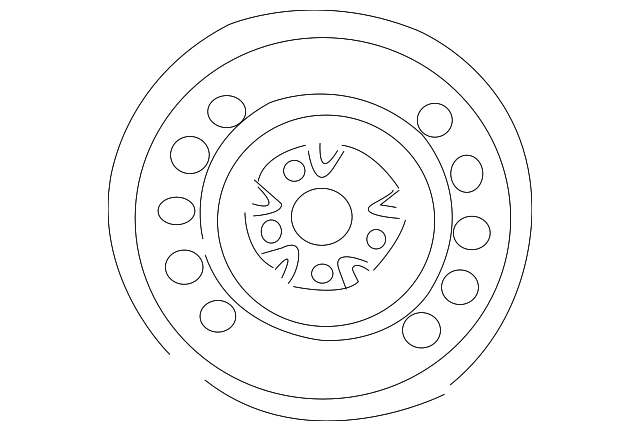 Spare Wheel - Ford (YL8Z-1015-AA)