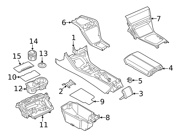 2019-2024 BMW Rear Cover 51-16-6-996-376 | OEM Parts Online