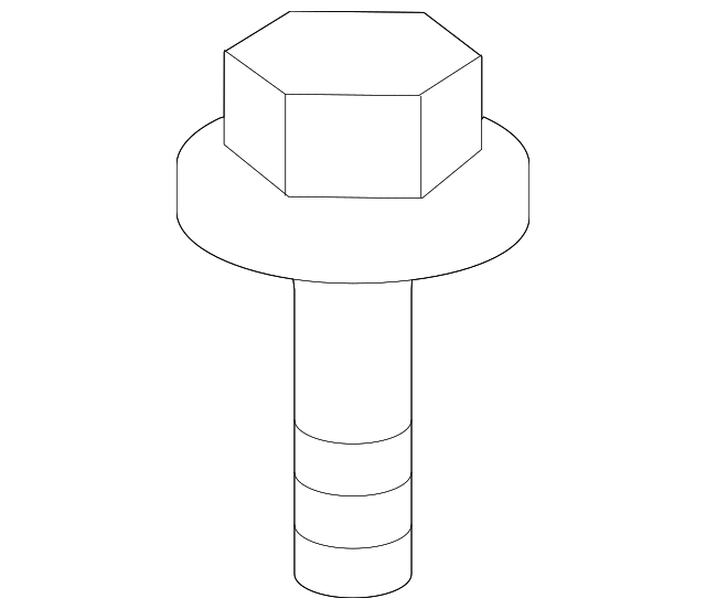 M10x1.5x20.8 Multi-Purpose Bolt - GM (11561618)
