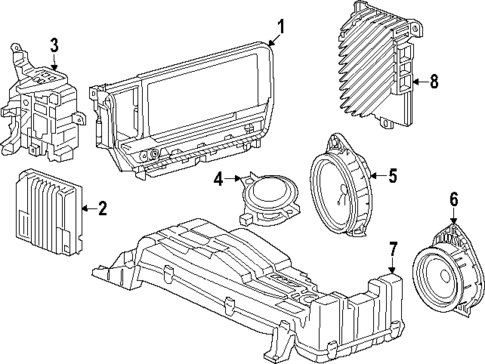 Sound System for 2024 Chevrolet Silverado 1500 | GM Parts Center