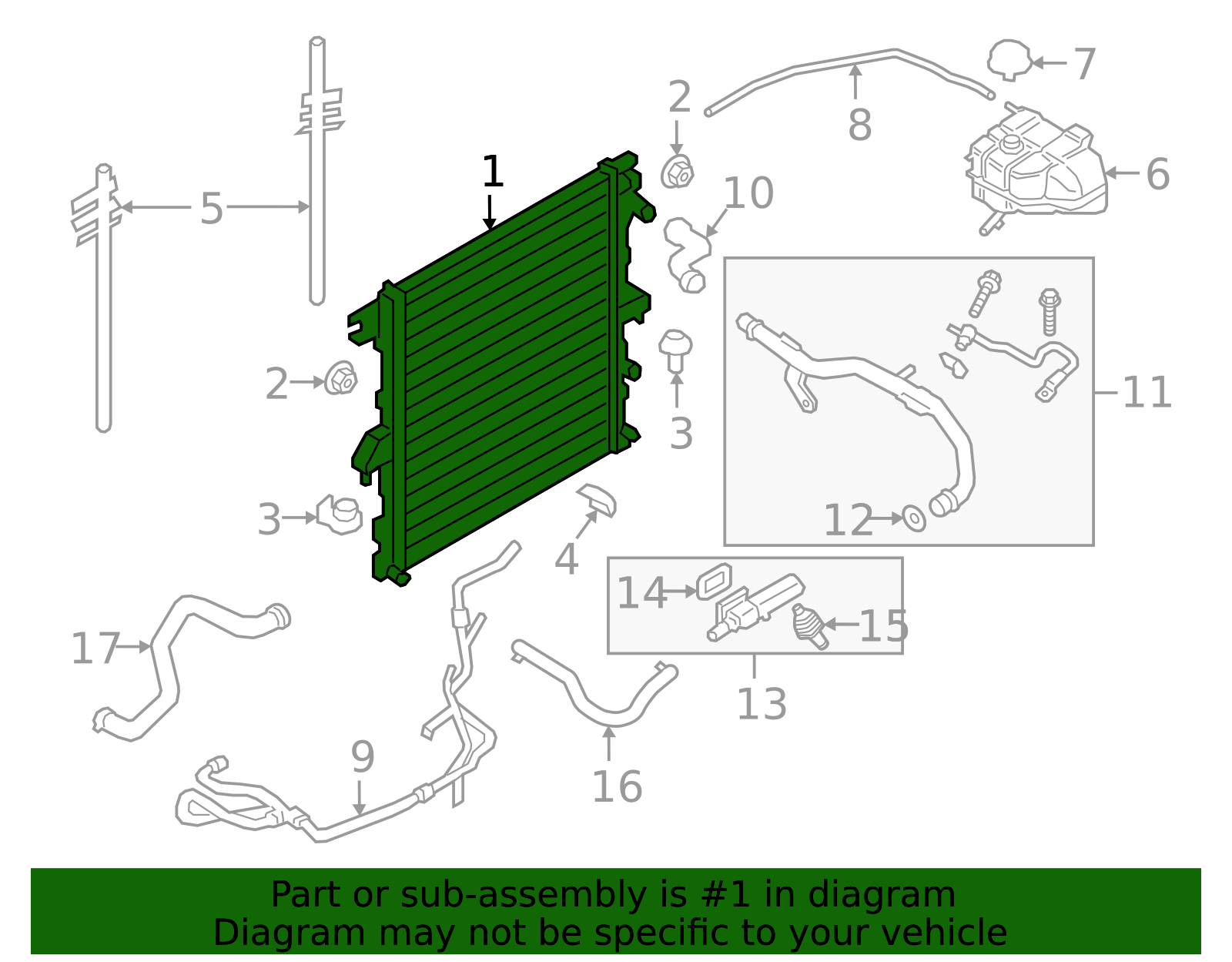 2019-2023 Ford Ranger Motorcraft™ Radiator RAD-188 | OEM Parts Online