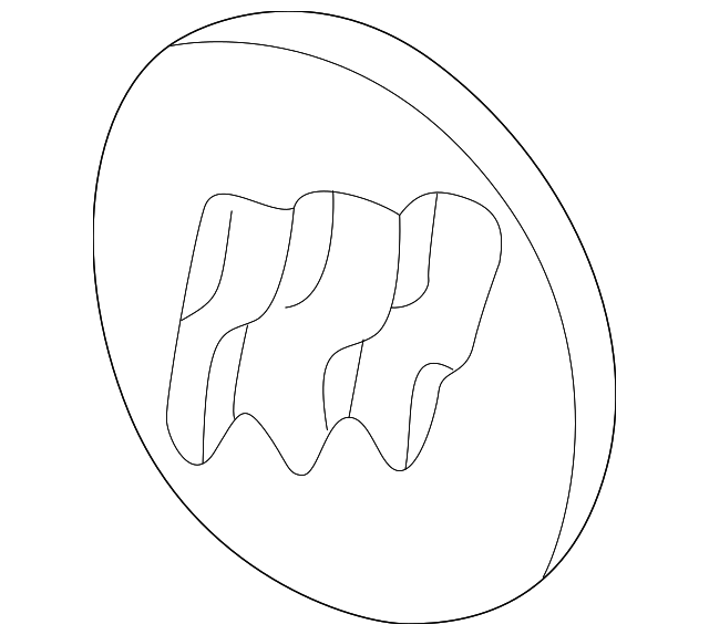 Front Fender Tri-Shield Logo - GM (25713251)