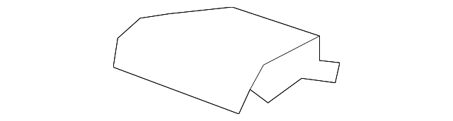 Pocket, F/Floor Console Upper - GM (92196152)