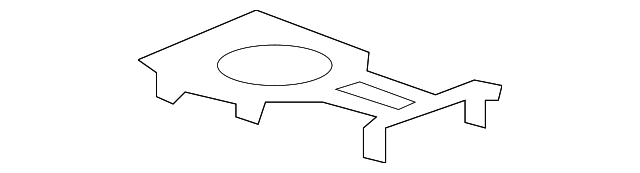 Cover, F/Floor Console Front - GM (92235389)