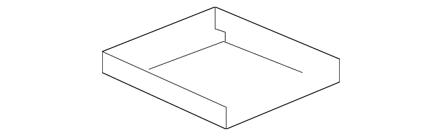 Tray, F/Floor Console Disc/Tape Stor - GM (92215054)