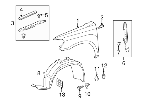 Interior Trim - Rear Door for 2013 Toyota Highlander #2