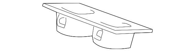 Light Neutral Rear Seat Cup Holder - GM (95217941)
