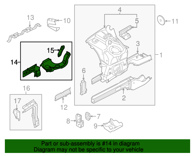 7P6-805-071 - Front Mount 2011-2017 Volkswagen Touareg | Volkswagen ...
