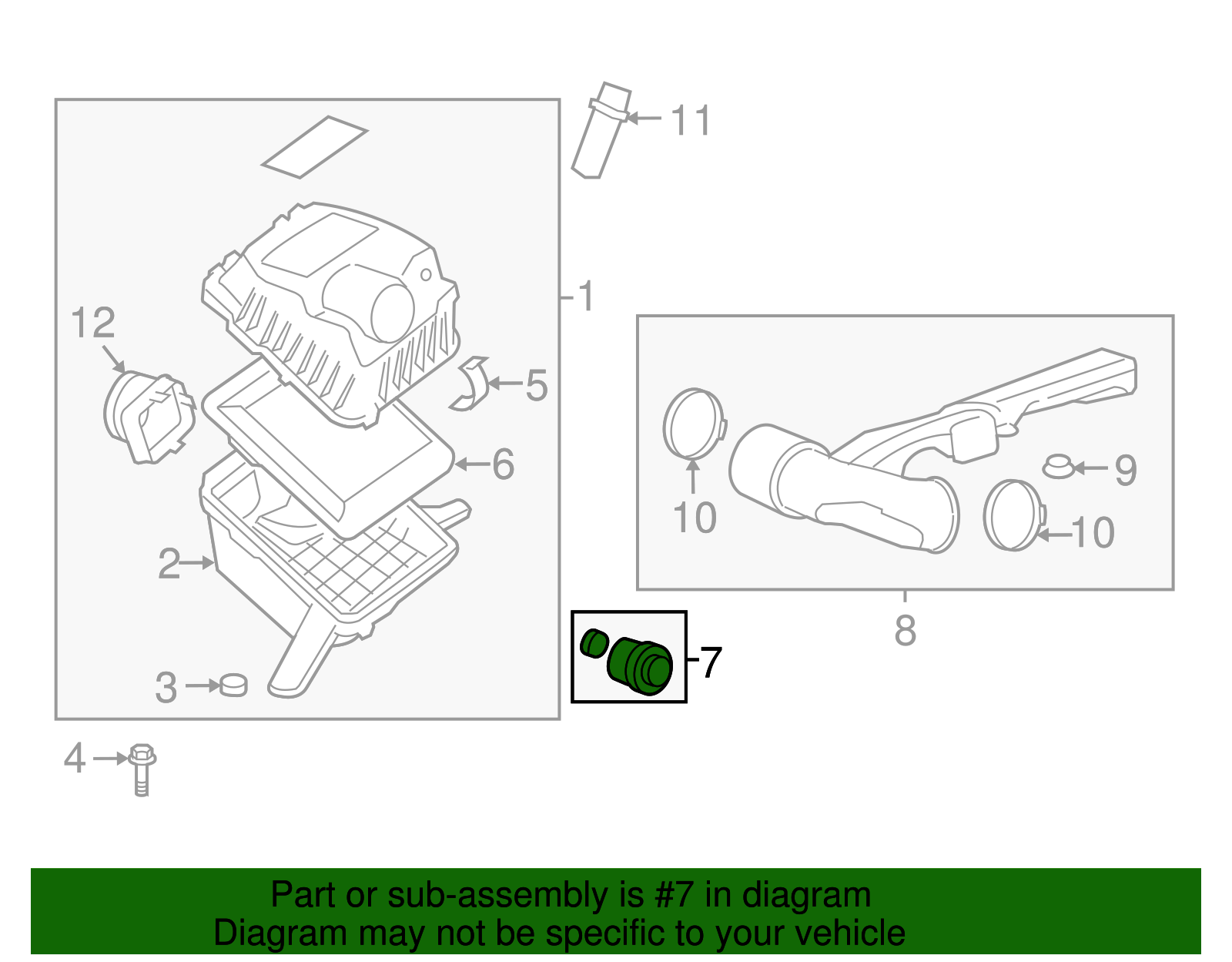 Indicator Assembly-A/Cl Air Rstn - GM (25813591)