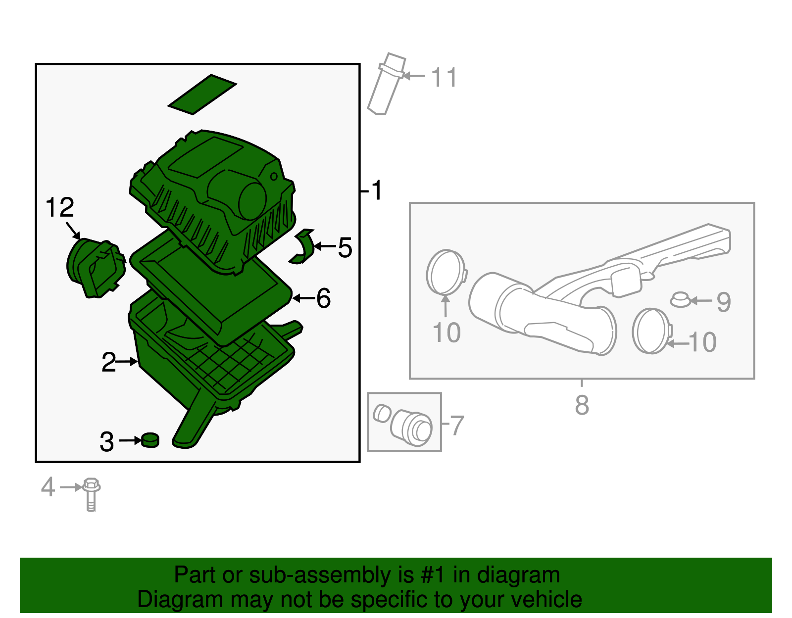 Air Cleaner Assembly - GM (25996274)