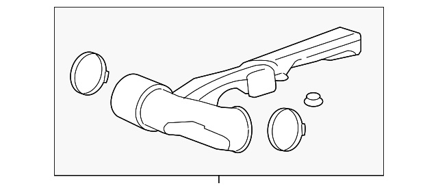 Air Cleaner Outlet Duct - GM (25897650)