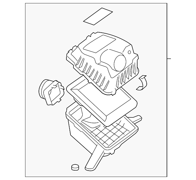 Air Cleaner Assembly - GM (25996274)