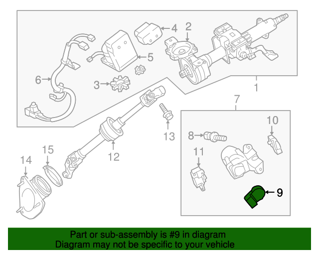 20122017 Toyota Camry Ignition Switch 8445006020 Toyota Parts Center