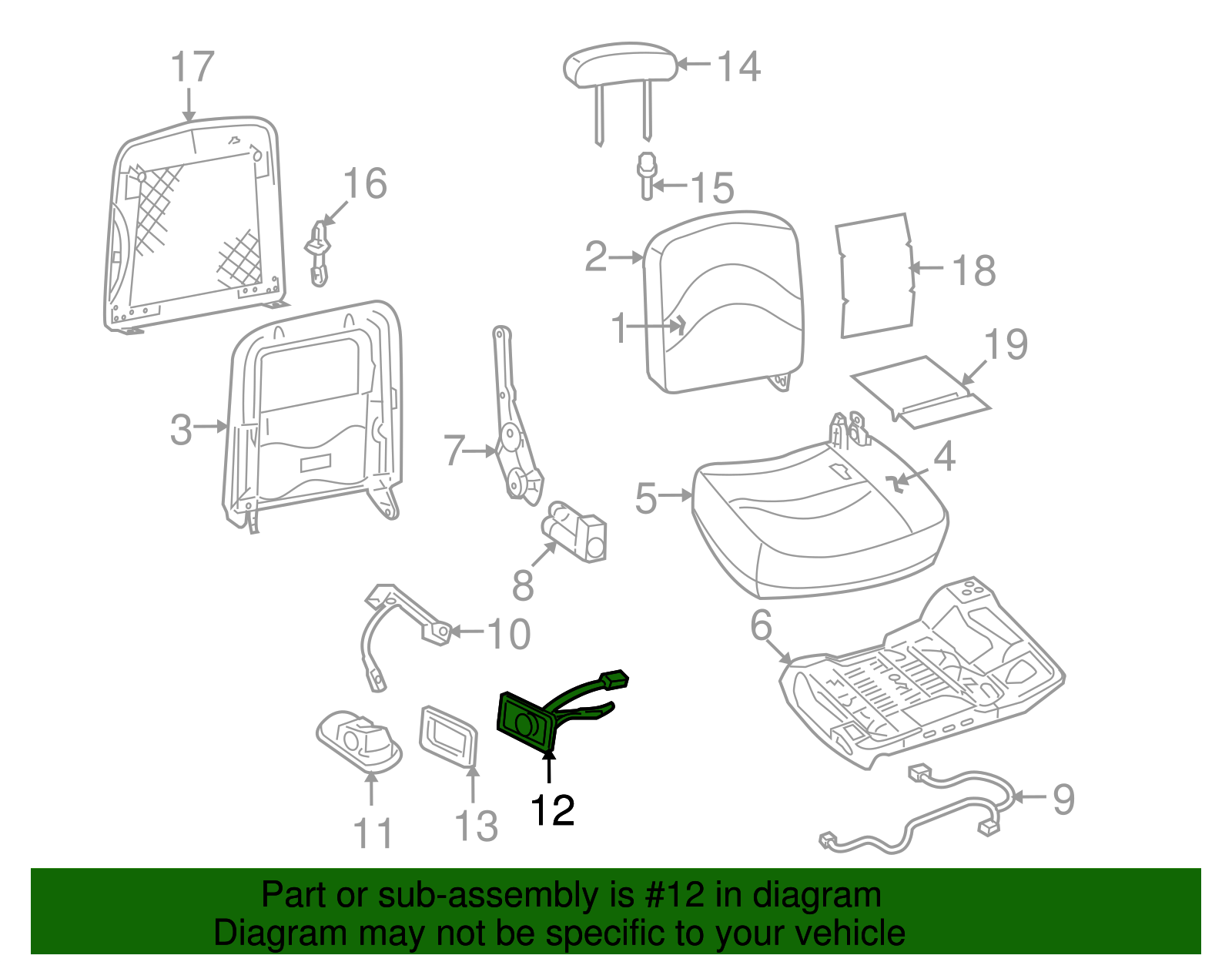 Switch Assembly - Ford (XW7Z-14C715-AA)