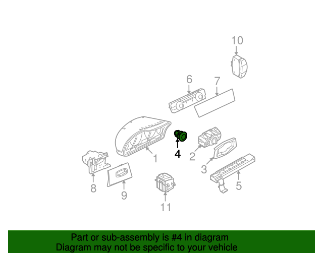 61316949913 20072009 BMW Ignition Switch (61316949913) BMW of