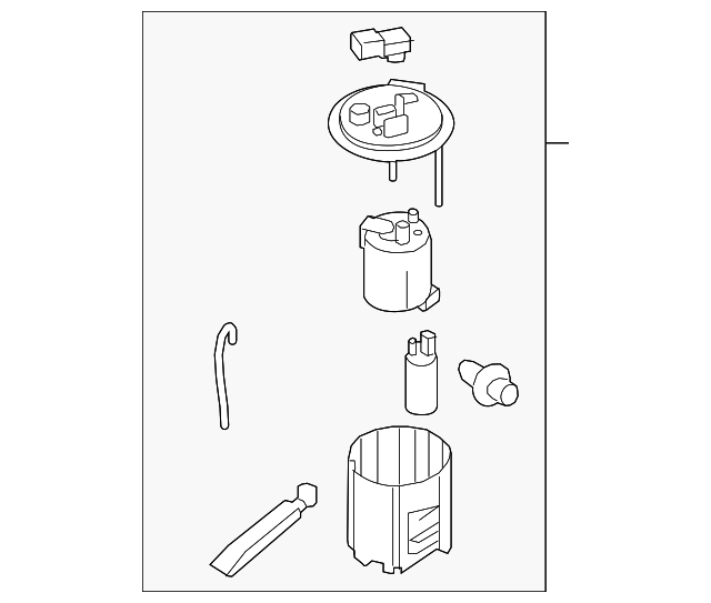 20152021 Kia Sedona Fuel Pump 31120 A9500 OEM Parts Online