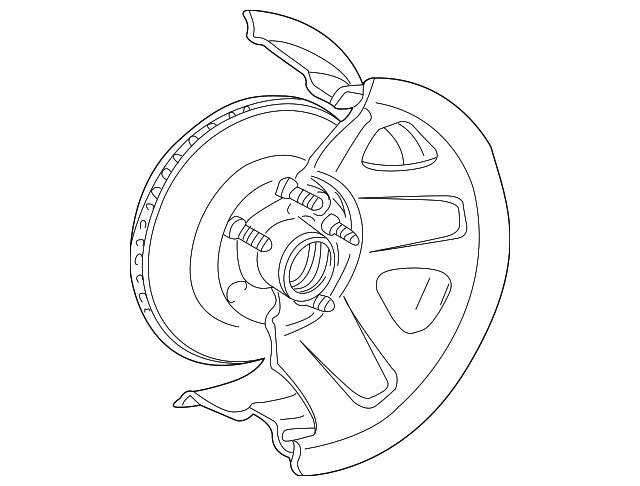 Rotor - Ford (YL2Z-1V102-A)