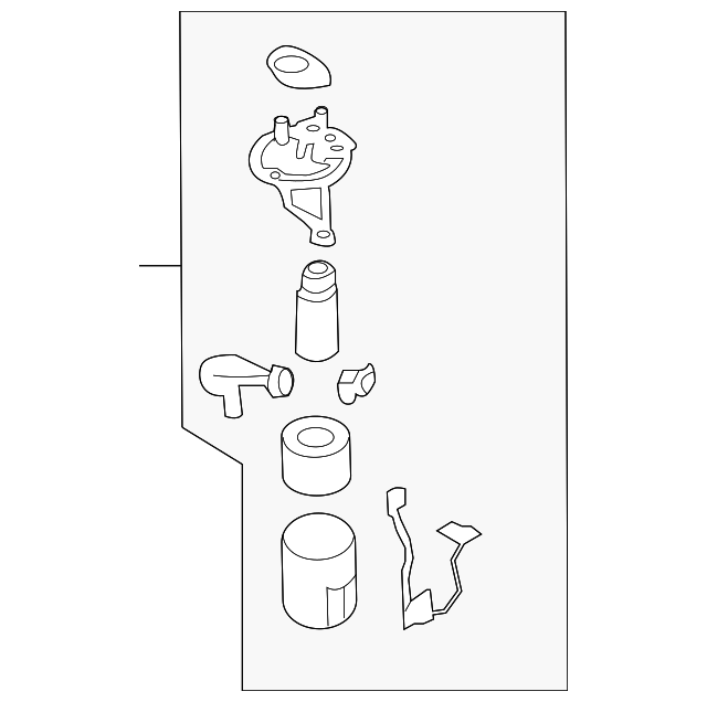 311112P000 Electric Fuel Pump 2010 2011 Hyundai Tucson World OEM