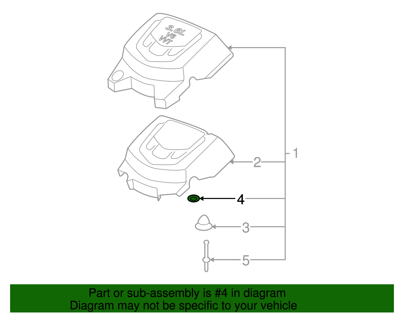 Multi-Purpose Nut (Push On) - GM (10042521)