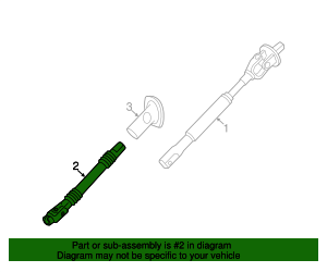 (Replaces 85104190) W (S)Shaft 85721658 GM | GMPartsDirect.com