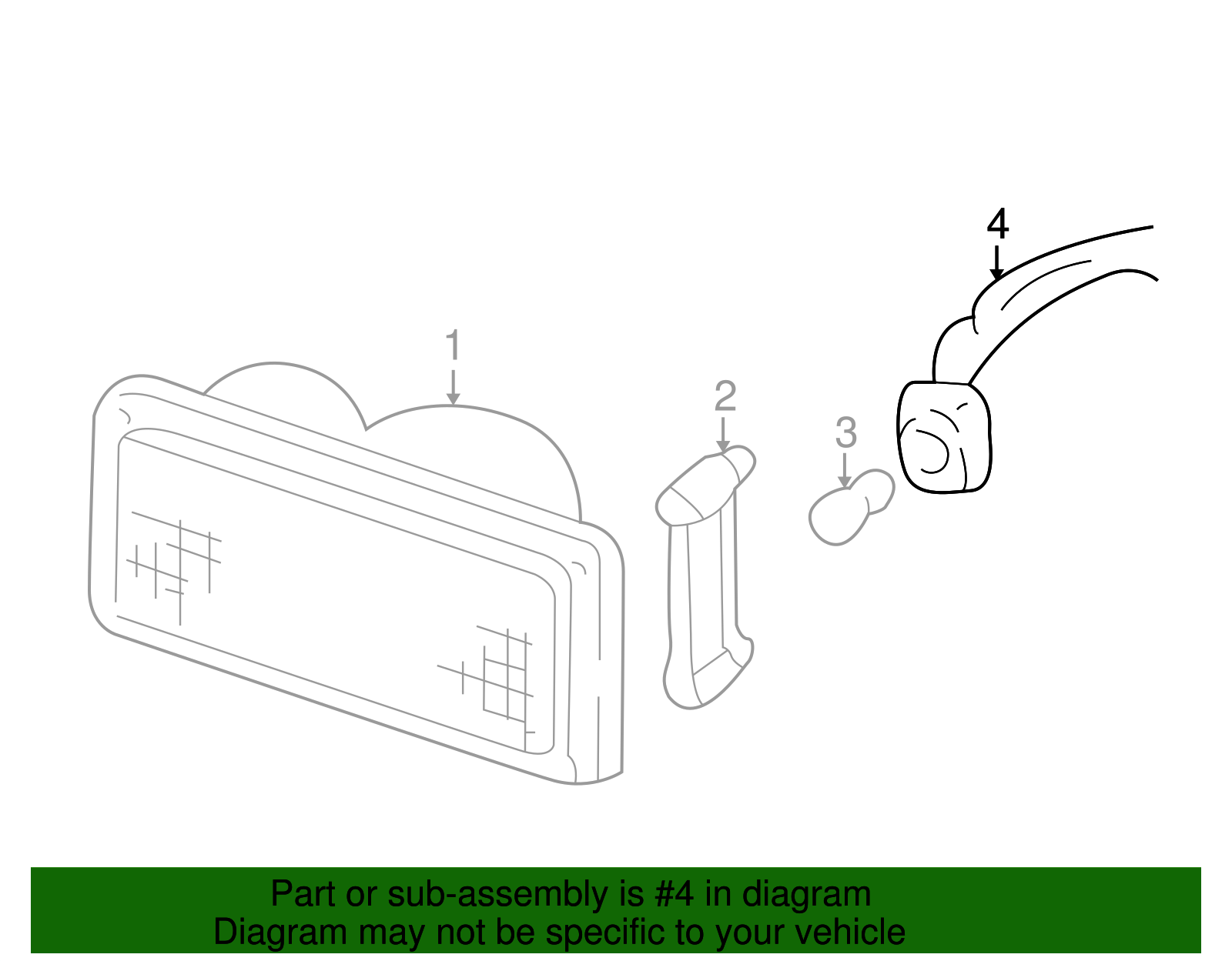 Multi-Purpose Lamp Socket - GM (12003757)
