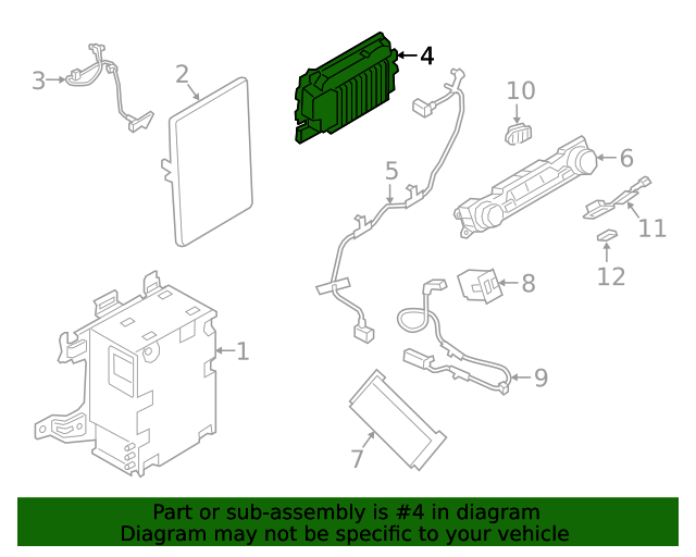20202021 Ford OEM Control Module 5U5Z14G371CHD OEM Ford Parts