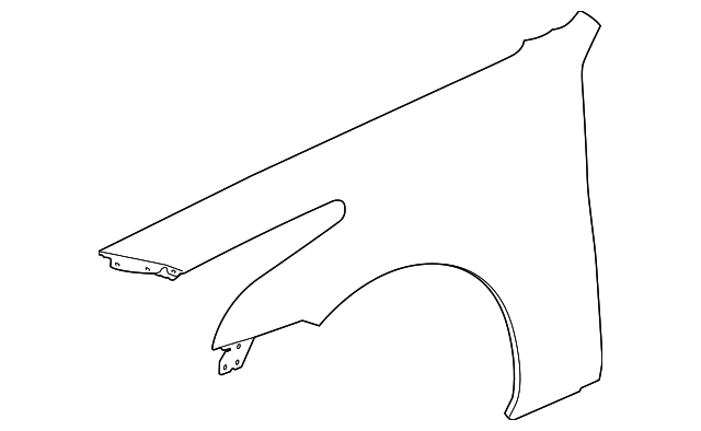 Front Driver Side Fender - GM (84034559)