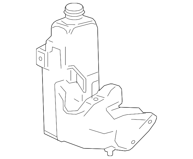 Windshield Washer Solvent Container - GM (84454003)