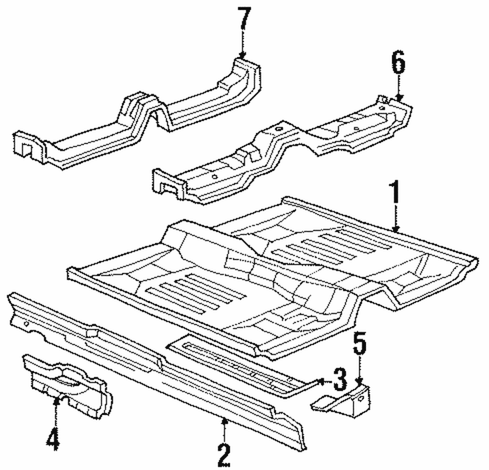 Rear Extension - Ford (E8OY-5410067-A)