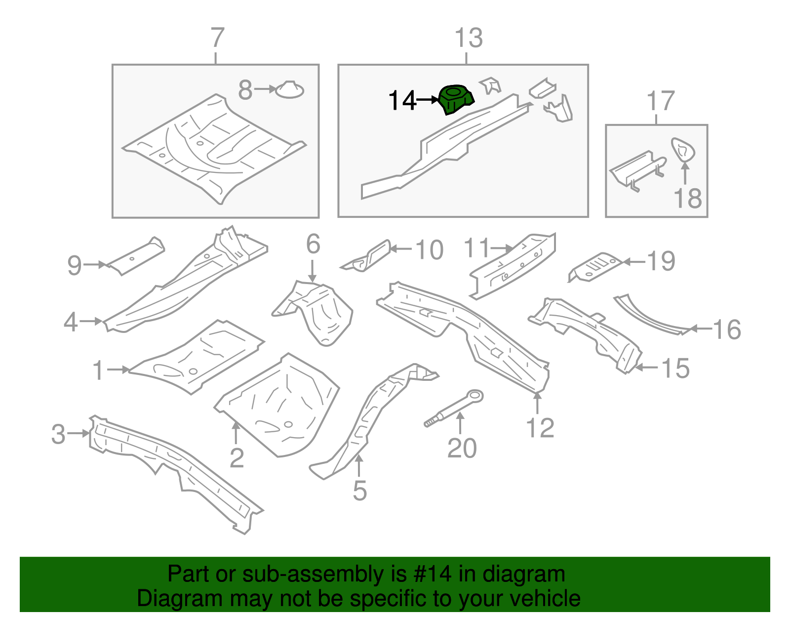 Strut Support - Scion (SU003-01353)