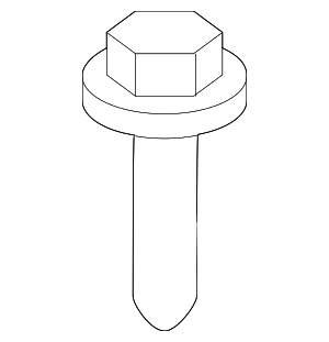 M6x1.25x35 Multi-Purpose Bolt - M (11515759) - OEM Parts