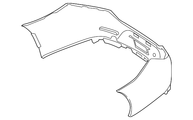 257-885-74-04-9999 - Bumper Cover 2019-2021 Mercedes-Benz CLS 53  