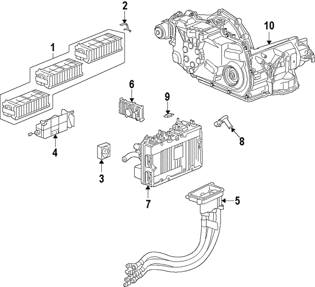 2007 2010 gm cable assembly 24238225 camp chevrolet parts
