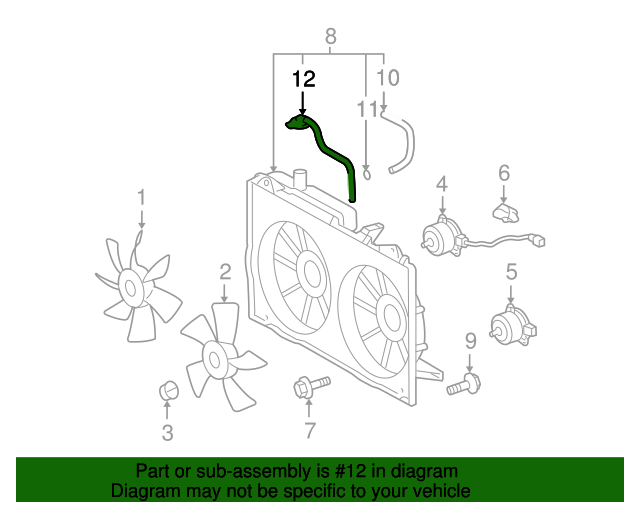 20042009 Toyota Prius Reservoir Cap 1640521040 Toyota Parts Center