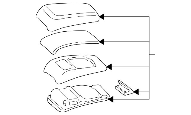 Armrest Door - Ford (YF1Z-5406024-AAA)