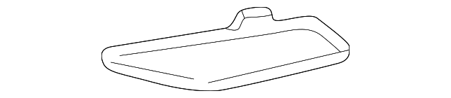 Console Mat - Ford (YF1Z-54047A74-AAA)