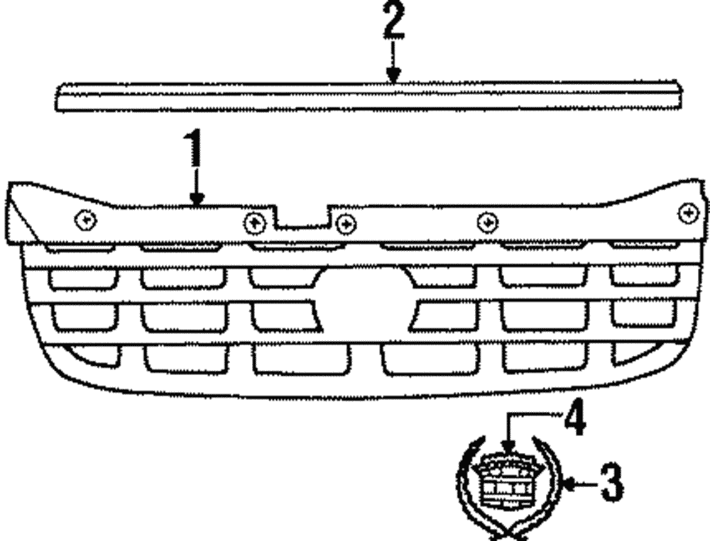 Grille - GM (90541036)