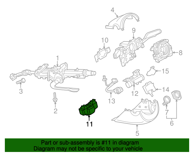 5Q0905861A Steering Column Control Module 20152019 Audi Audi